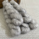 Fine Fluff Yarn - Mist Semi Solid