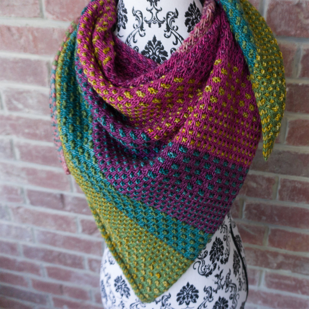 Nightshift Shawl Kit - Parade – Greenwood Fiberworks