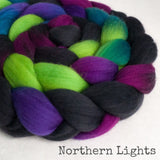 Merino Superfine Roving - Northern Lights