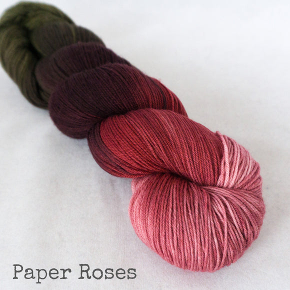 Simply Sock Yarn - Paper Roses Chroma