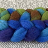 Polwarth Wool Roving - Peacock