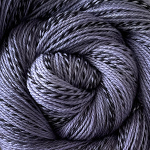 Zippy Fingering Weight Yarn - Periwinkle Semi Solid