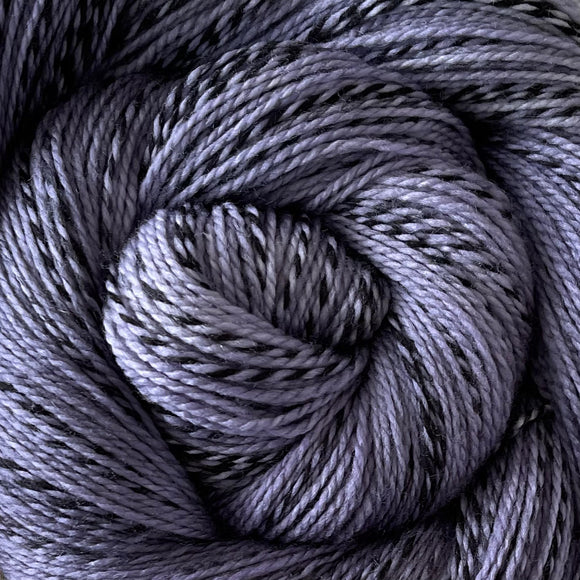 Zippy Fingering Weight Yarn - Periwinkle Semi Solid