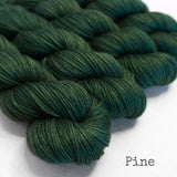 DK Yakity Yak Yarn - Pine Semi Solid