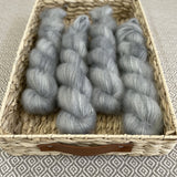 Fine Fluff Yarn - Powder Semi Solid