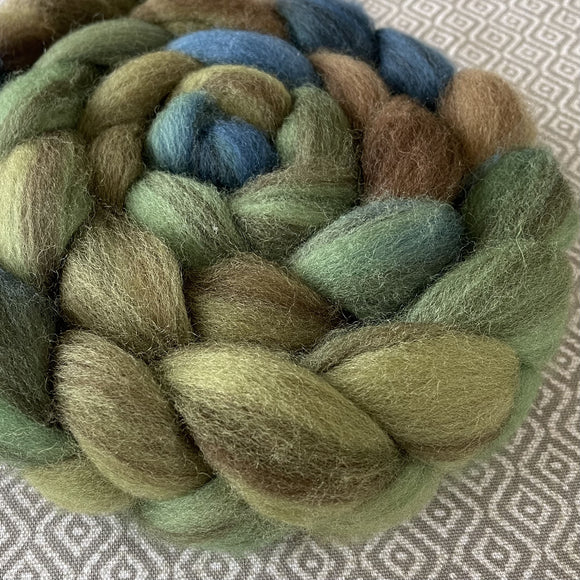 Heathered BFL Roving - Puget Sound