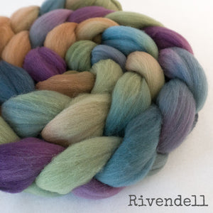 Targhee Wool Roving - Rivendell