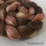 Camel Silk Roving - Rosewood