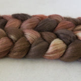 Camel Silk Roving - Rosewood