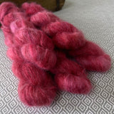 Fine Fluff Yarn - Ruby Variegated