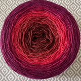 Sublime Yarn - Ruby Gradient Cake - 100 gm