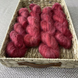 Fine Fluff Yarn - Ruby Variegated