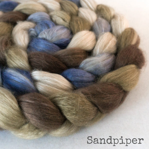 Camel Silk Roving - Sandpiper