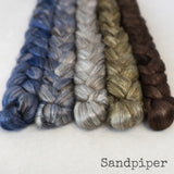 Yak Silk Roving - Sandpiper - Bundle