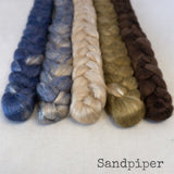 Camel Silk Roving - Sandpiper - Bundle