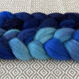 BFL Wool Roving - Sapphire