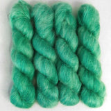 Fine Fluff Yarn - Seafoam Semi Solid