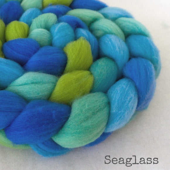 Merino Superfine Roving - Seaglass