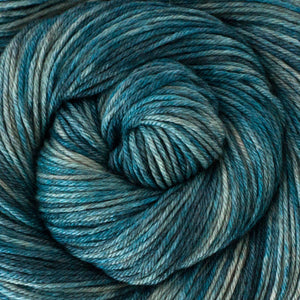 DK Yakity Yak Yarn - Shades of Turquoise Variegated