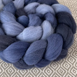 Targhee Wool Roving - Shades of Denim