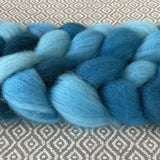 BFL Wool Roving - Shades of Turquoise