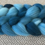 Sock Roving - Shades of Turquoise