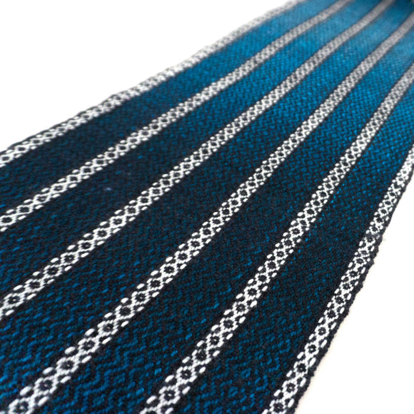 Woven Gradient Scarf Kit - Shades of Turquoise
