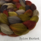 Sock Roving - Spice Market