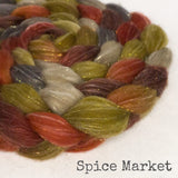 Glitter Roving - Spice Market - Gold