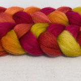 Merino Silk Cashmere Roving - Sunset