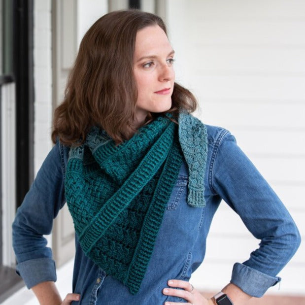 The Adare Scarf/Shawl Kit – Greenwood Fiberworks