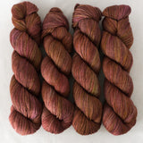Yakity Yak Fingering Weight Yarn - Tiger Lily