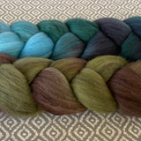 Polwarth Mulberry Silk Roving - Tribe