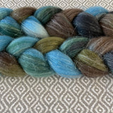 Glitter Roving - Tribe - Silver
