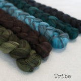 Heathered BFL Roving - Tribe - Bundle