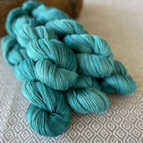 Cashmere Delight Yarn - Turquoise Semi Solid