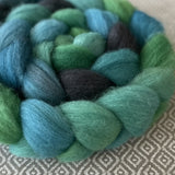 Falkland Wool Roving - Turquoise