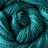Zippy Fingering Weight Yarn - Turquoise Semi Solid