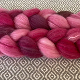 Polwarth Mulberry Silk Roving - Victoria