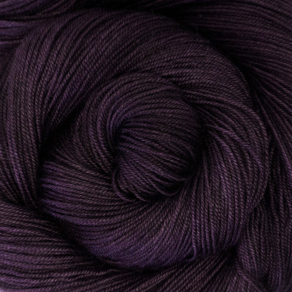 Yakity Yak Fingering Weight Yarn - Violet Semi Solid