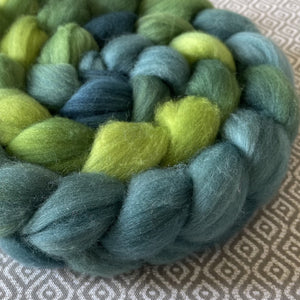 Merino Superfine Roving - Emerald