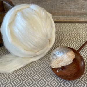 Merino Tencel Roving - Natural